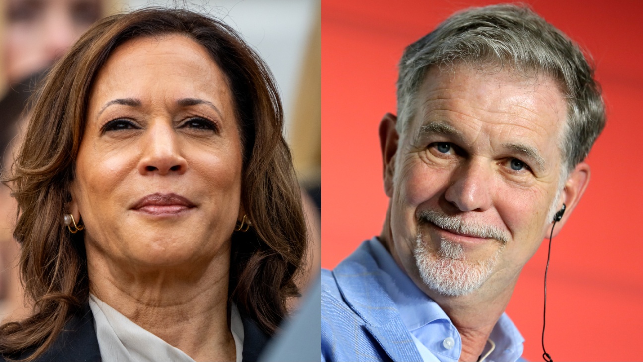 Reed Hastings Donates $7 Million to Kamala Harris Super PAC