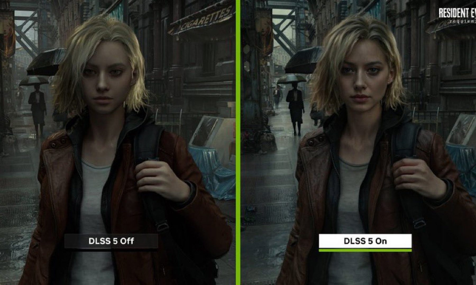 Resident Evil DLSS 5 On and Off